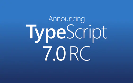 TypeScript 7.0 RC 발표